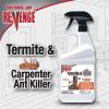imageBonide Revenge Termite ampamp Carpenter Ant Killer Spray 32 oz ReadytoUse Long Lasting Pesticide for Indoors and OutdoorsPack of 2