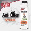 imageREVENGE Ant Killer Granules 15 lb ReadytoUse Fast Acting Perimeter Treatment for Home Kills Ants Fleas ampamp RoachesGranules