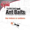 imageREVENGE Pack of 3 Liquid Ant Bait Stations ReadytoUse Indoors ampamp Outdoors Kills Ants ampamp Roaches No Mess Trap