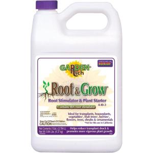 imageBonide Garden Rich Root ampamp Grow Root Stimulator ampamp Plant Starter 128 oz Concentrate 4103 Fertilizer for Transplanting128 oz