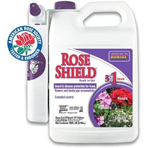 imageBonide Rose Shield Spray 64 oz ReadytoUse Insect and Disease Protection for Roses Flowers and Ornamentals