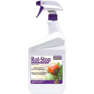 imageBonide RotStop Tomato Blossom End Rot 32 oz ReadytoUse Spray Garden Fertilizer for Calcium Deficiency in PlantsEnd Rot
