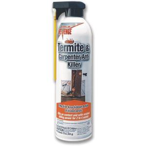 imageREVENGE Termite ampamp Carpenter Ant Killer 15 oz ReadytoUse Aerosol Spray Kills on Contact and Long Lasting Control