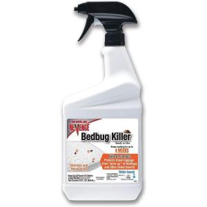 imageRevenge Bedbug Killer 32 oz ReadytoUse Spray Long Lasting Odorless Insecticide Formula Kills on Contact32 Ounce Pack of 1