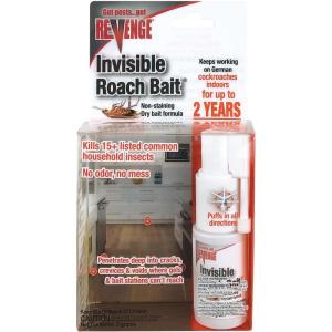 imageRevenge Invisible Roach Bait with Puffer Applicator Kills Ants Beetles Roaches ampamp More Long Lasting Formula