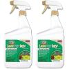 imageBonide Captain Jacks Lawnweed Brew 128 oz ReadytoUse Spray FastActing Formula Controls Weeds Moss Algae Lichens ampamp DiseaseReadyToUse