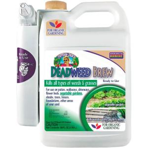 imageBonide Captain Jacks Deadweed Brew 128 oz ReadytoUse with Attached Power Sprayer Controls All Types of Weeds and Grasses For Organic Gardening
