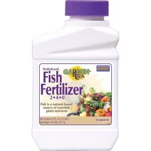 imageBonide Garden Rich Hydrolyzed Fish Fertilizer 240 32 oz Concentrate for Indoors ampamp Outdoors Deodorized Formula16 oz