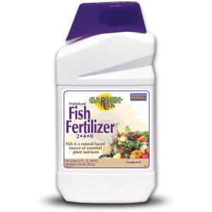 imageBonide Garden Rich Hydrolyzed Fish Fertilizer 240 32 oz Concentrate for Indoors ampamp Outdoors Deodorized Formula32 oz