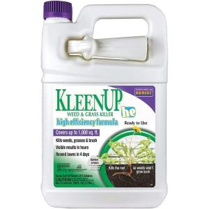 imageBonide KleenUP Weed ampamp Grass Killer High Efficiency Formula 128 oz ReadytoUse Fast Acting Formula Kills Weeds ampamp RootsReadyToUse