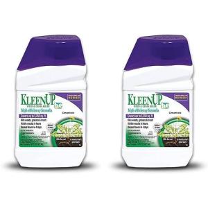 imageBonide KleenUP Weed ampamp Grass Killer High Efficiency Formula 16 oz Concentrate Fast Acting Formula Kills Weeds ampamp Roots16 Fl Oz Pack of 2