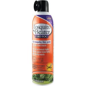 imageBonide Mosquito Beater Yard Fog 15 oz ReadytoUse Aerosol Spray for Indoors ampamp Outdoors Kills Mosquitoes Flies ampamp Gnats15 Ounce Pack of 1