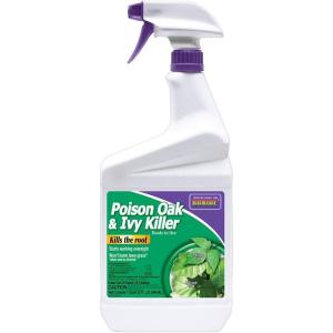 imageBonide Poison Oak ampamp Ivy Killer 32 oz ReadytoUse Spray for Home Gardening FastActing Formula Kills the Roots