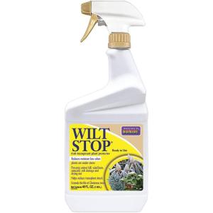 imageBonide Wilt Stop 40 oz ReadytoUse Spray AntiTranspirant Plant Protector Long Lasting Effects Extend the Life of Plants40 oz