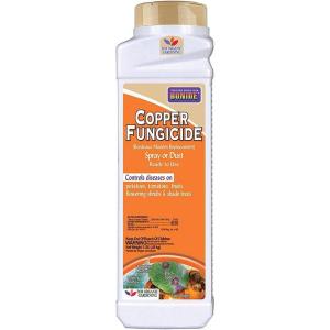 imageBonide Copper Fungicide 1 lb ReadytoUse Spray or Dust for Organic Gardening Controls Common Diseases in Lawn ampamp GardenDust