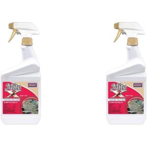 imageBonide MiteX Insecticide and Miticide 32 oz ReadytoUse Spray Botanical Extracts Control Mites Thrips and Aphids in Garden1Quart Pack of 2