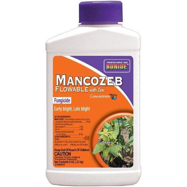 Bonide Mancozeb Flowable with Zinc Fungicide, 16 oz Concentrate, Broad ...