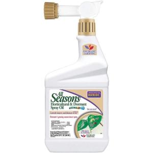 imageBonide All Seasons Horticultural ampamp Dormant Spray Oil 32 oz ReadytoSpray Disease Prevention and Insect Killer for Organic Gardening32 oz