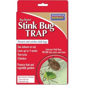 imageBonide Bug Beater Stink Bug Trap Attracts and Catches Stink Bugs Indoors and Outdoors Long Lasting and Odorless Protection