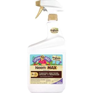 imageBonide Captain Jacks Neem Max 32 oz ReadytoUse Spray Cold Pressed Neem Oil MultiPurpose Insecticide Fungicide Miticide and Nematicide for Organic Gardening
