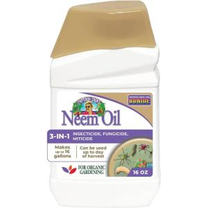 imageBonide Captain Jacks Neem Oil 16 oz Concentrate MultiPurpose Fungicide Insecticide and Miticide for Organic Gardening