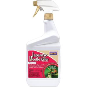 imageBonide Japanese Beetle Killer ReadytoUse Spray 32 oz Indoor Outdoor Insecticide for Residential Use Kills by ContactSpray