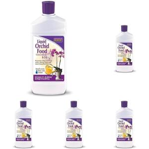 imageBonide Liquid Orchid Food 979 8 oz Concentrate Liquid Fertilizer for Strong Roots ampamp Blooms Use When Watering8 oz Pack of 5
