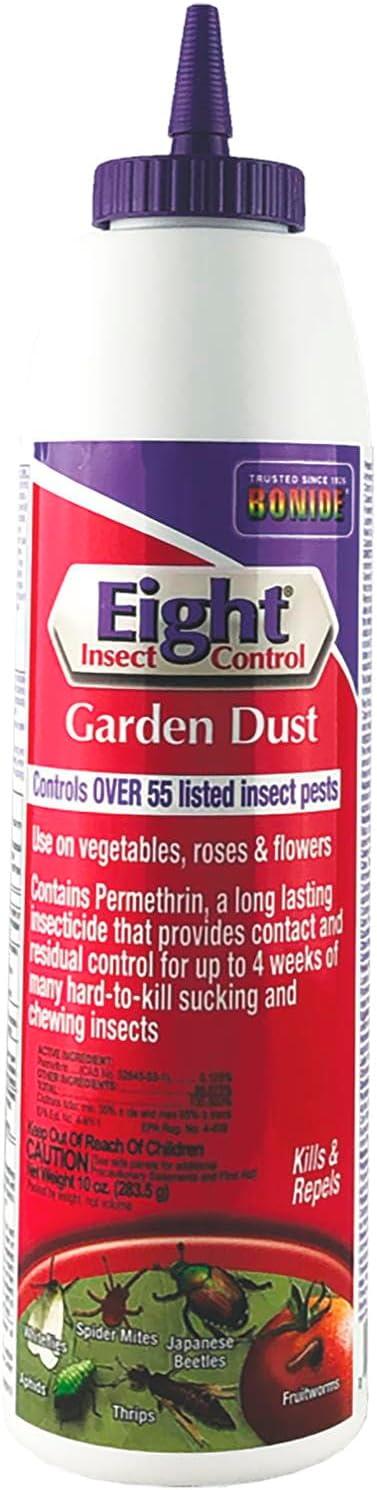 imageBonide Eight Insect Control Garden Dust 10 oz ReadytoUse Insect ampamp Mite Killer for Outdoor Garden Long Lasting InsecticideDust