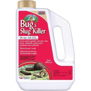 imageBonide Captain Jacks Bug ampamp Slug Killer Granules 3 lb Long Lasting Protection For Organic Gardening Safe for Pets