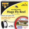imageRevenge No Escape Huge Fly Reel Sticky Tape Trap 1312 Indoor Outdoor Hanging Disposable Fly Strip NonToxic People and Pet Safe