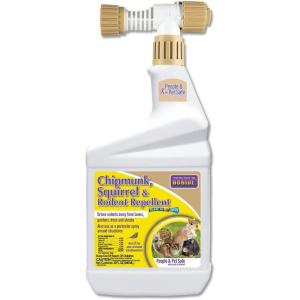 imageBonide Chipmunk Squirrel ampamp Rodent Repellent 32 oz ReadytoSpray for Outdoor Use Deter from Lawn ampamp Garden