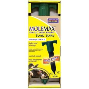 imageBonide Molemax Animal Repellent Stake For Gophers and Moles Battery Operated Humane RepellentNo Size
