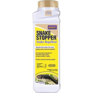 imageBonide Snake Stopper Snake Repellent 15 lbs ReadytoUse Granules Outdoor Deterrent for Snakes Lizards IguanasDust